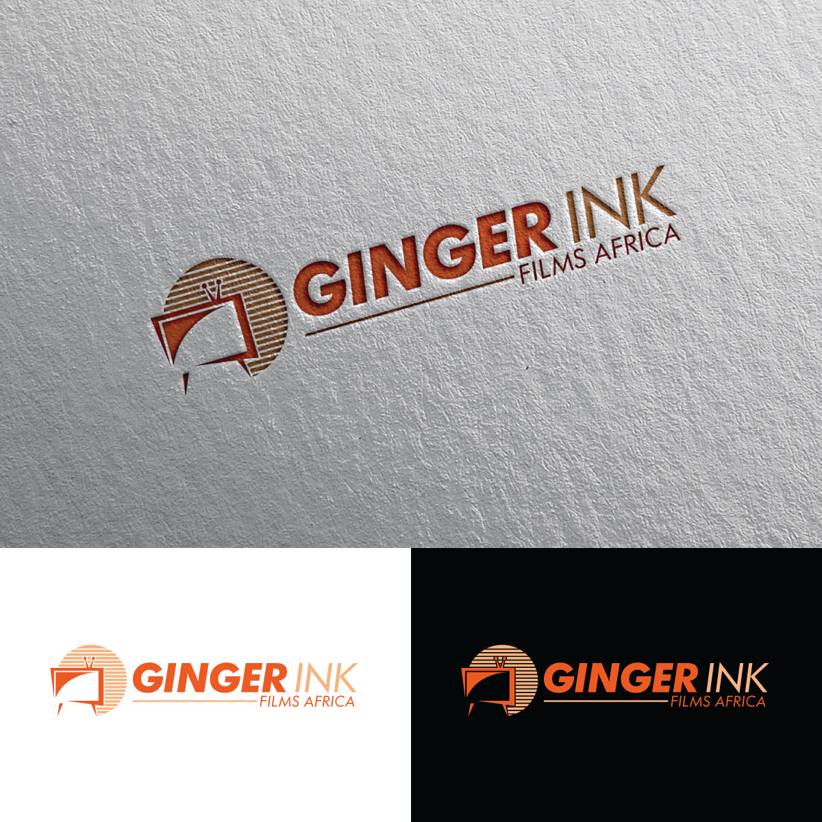 Logo-Design von Alex Henry für Ginger Ink Films Africa | Design #36705331