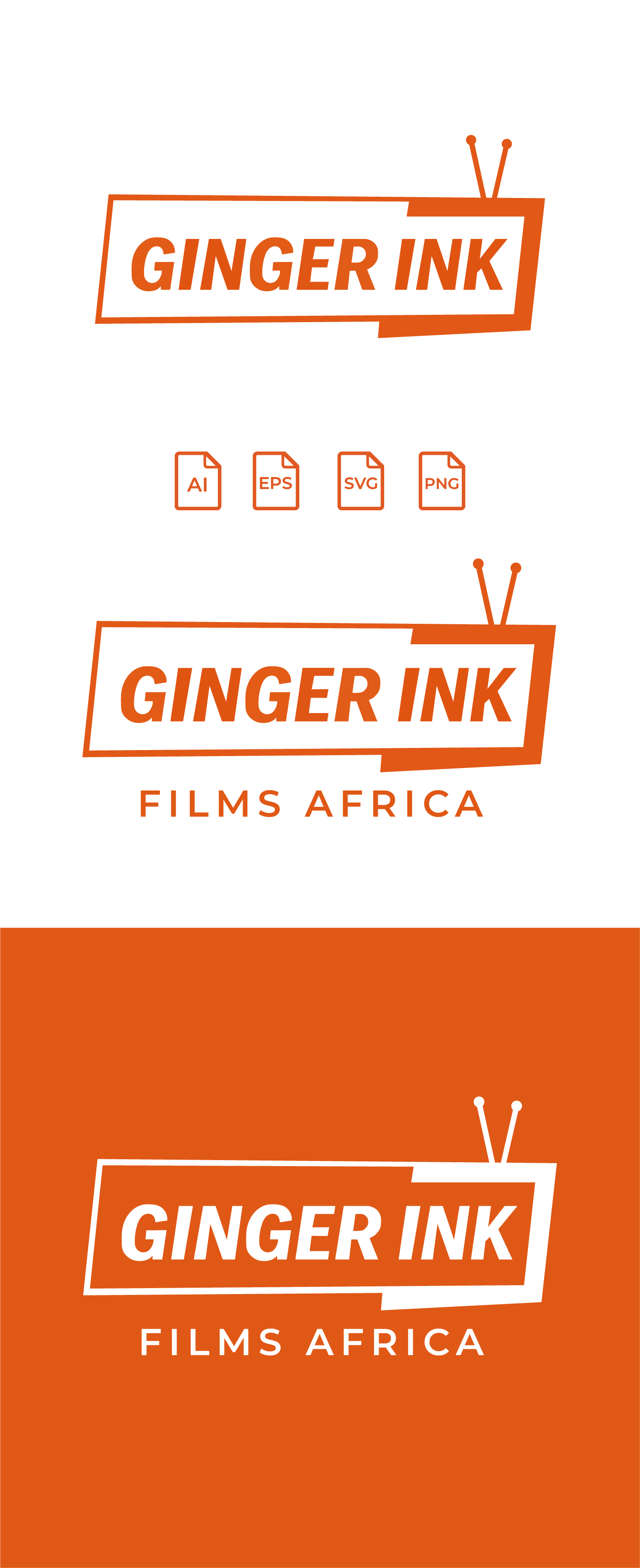 Logo-Design von designs by Dylan für Ginger Ink Films Africa | Design #36740874