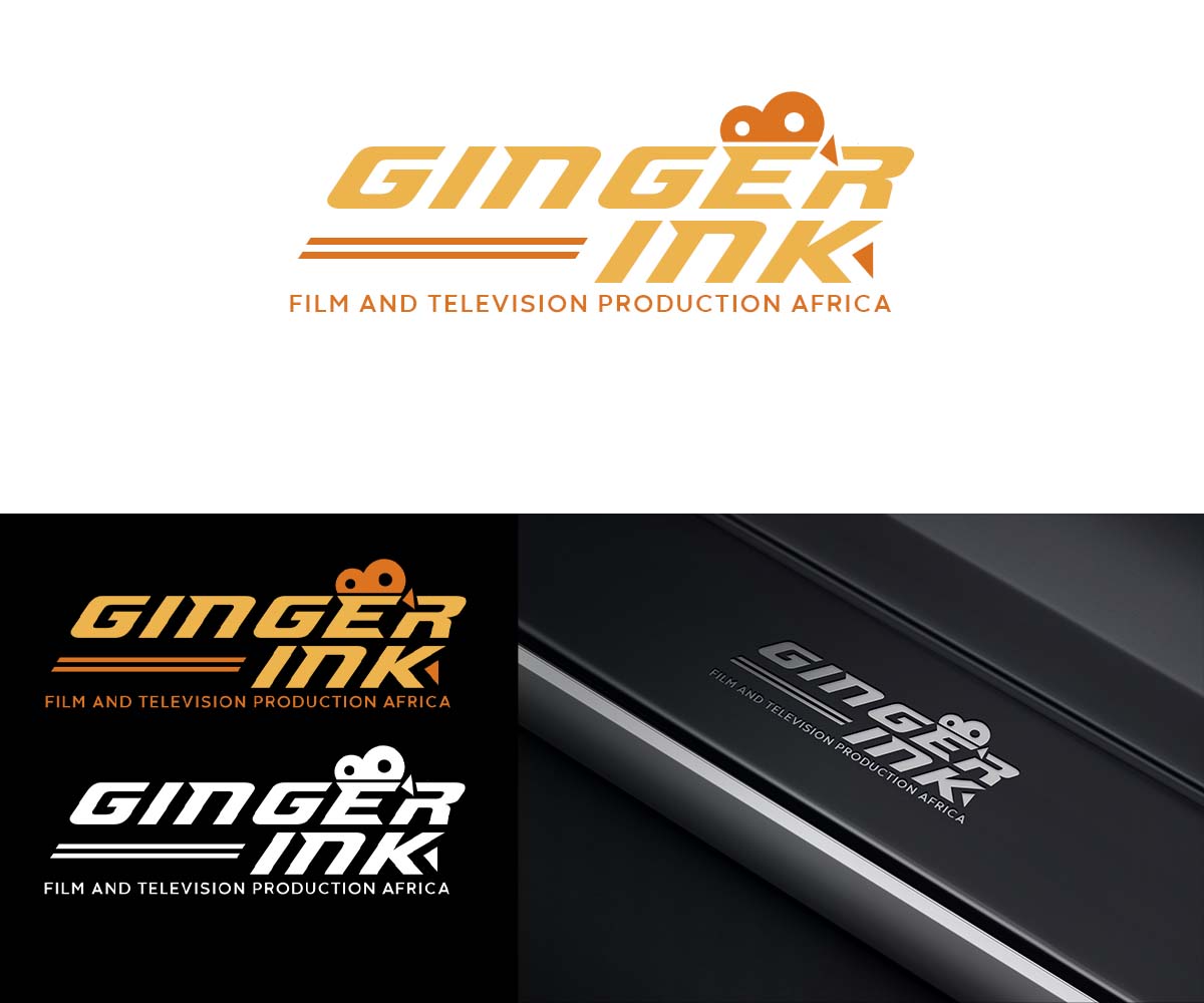 Diseño de Logo por SANJU1 para Ginger Ink Films Africa | Diseño #36708512