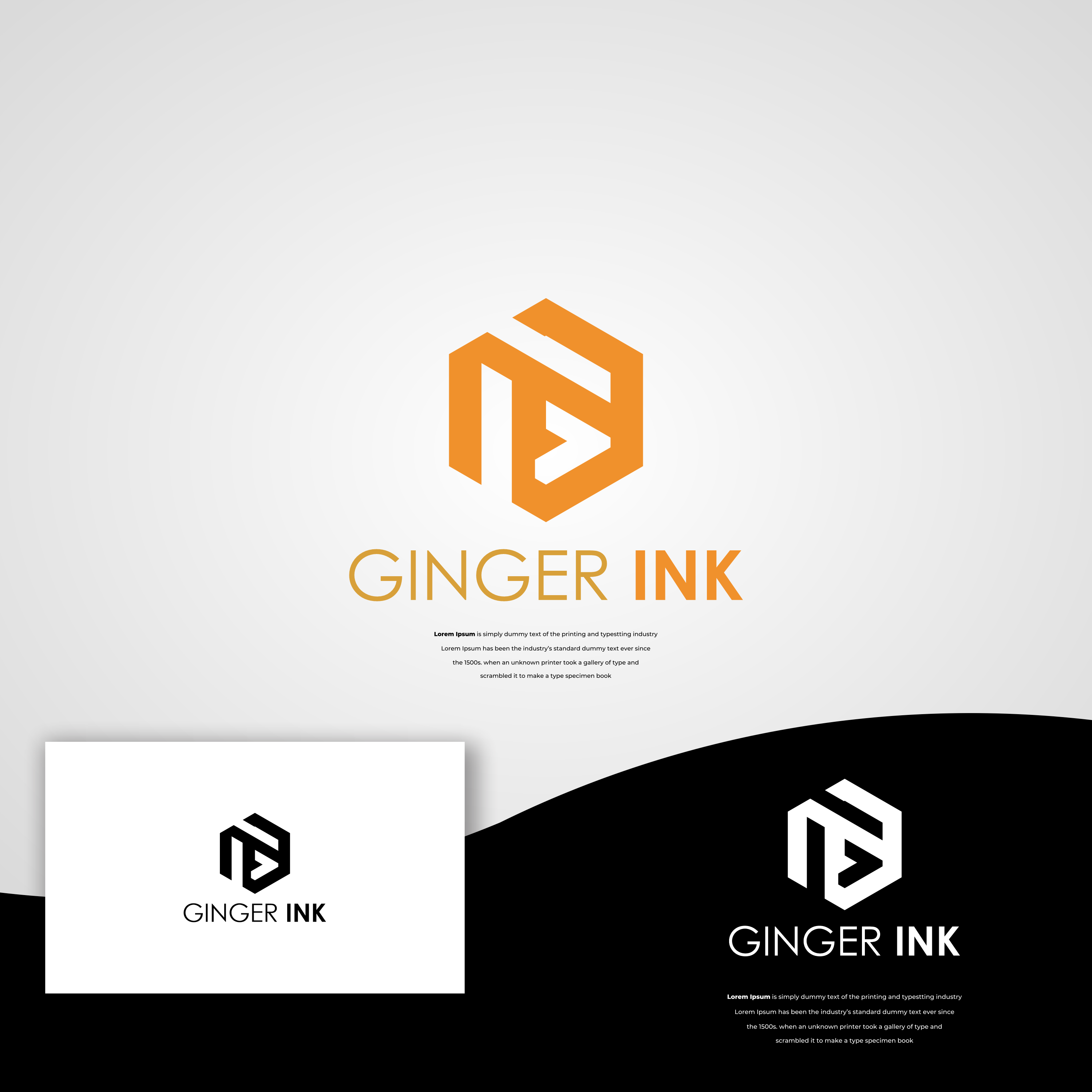 Diseño de Logo por skylart28 para Ginger Ink Films Africa | Diseño #36713659