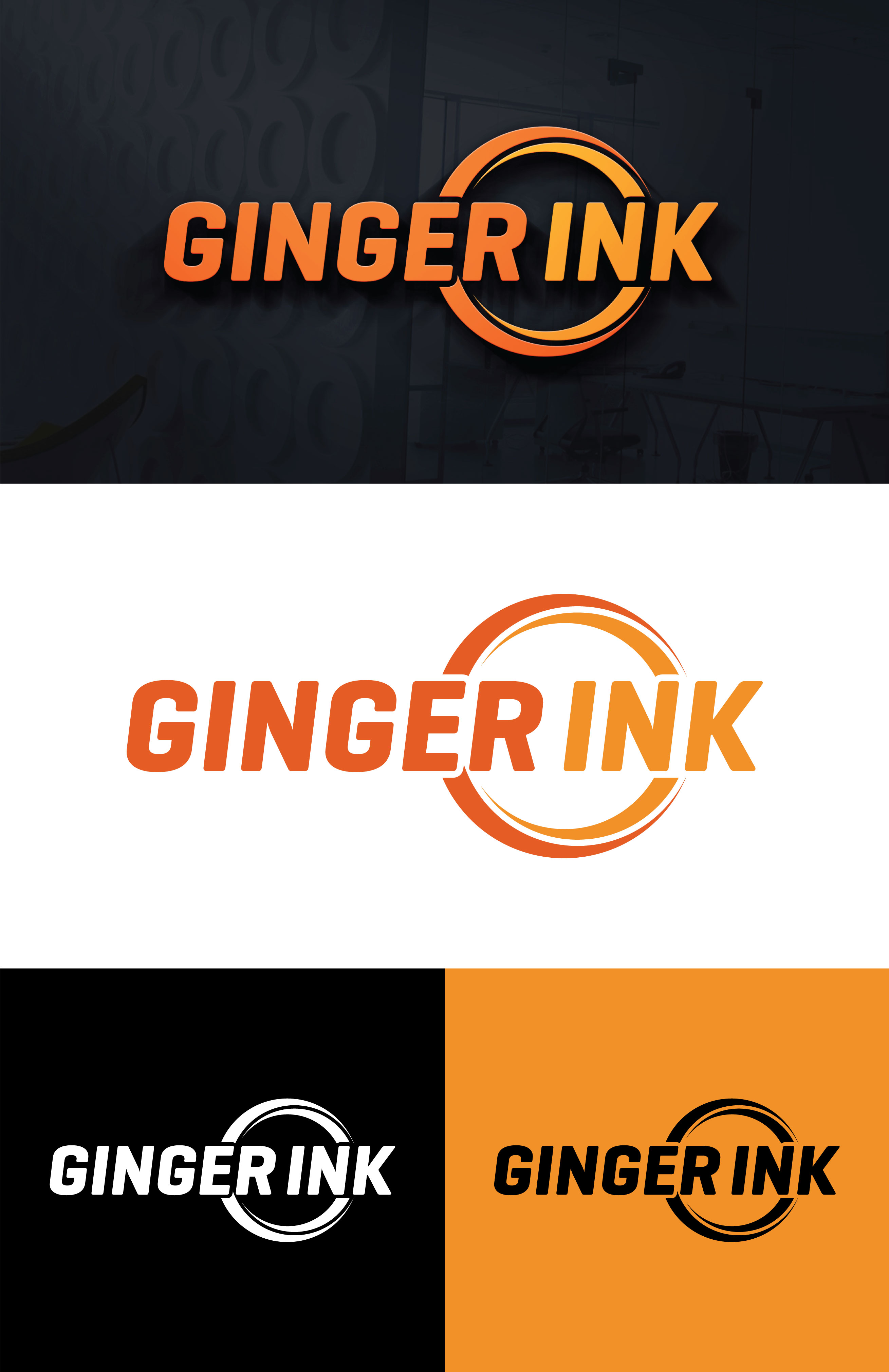 Logo Design by Creatify Lab for Ginger Ink Films Africa | Design #36705829