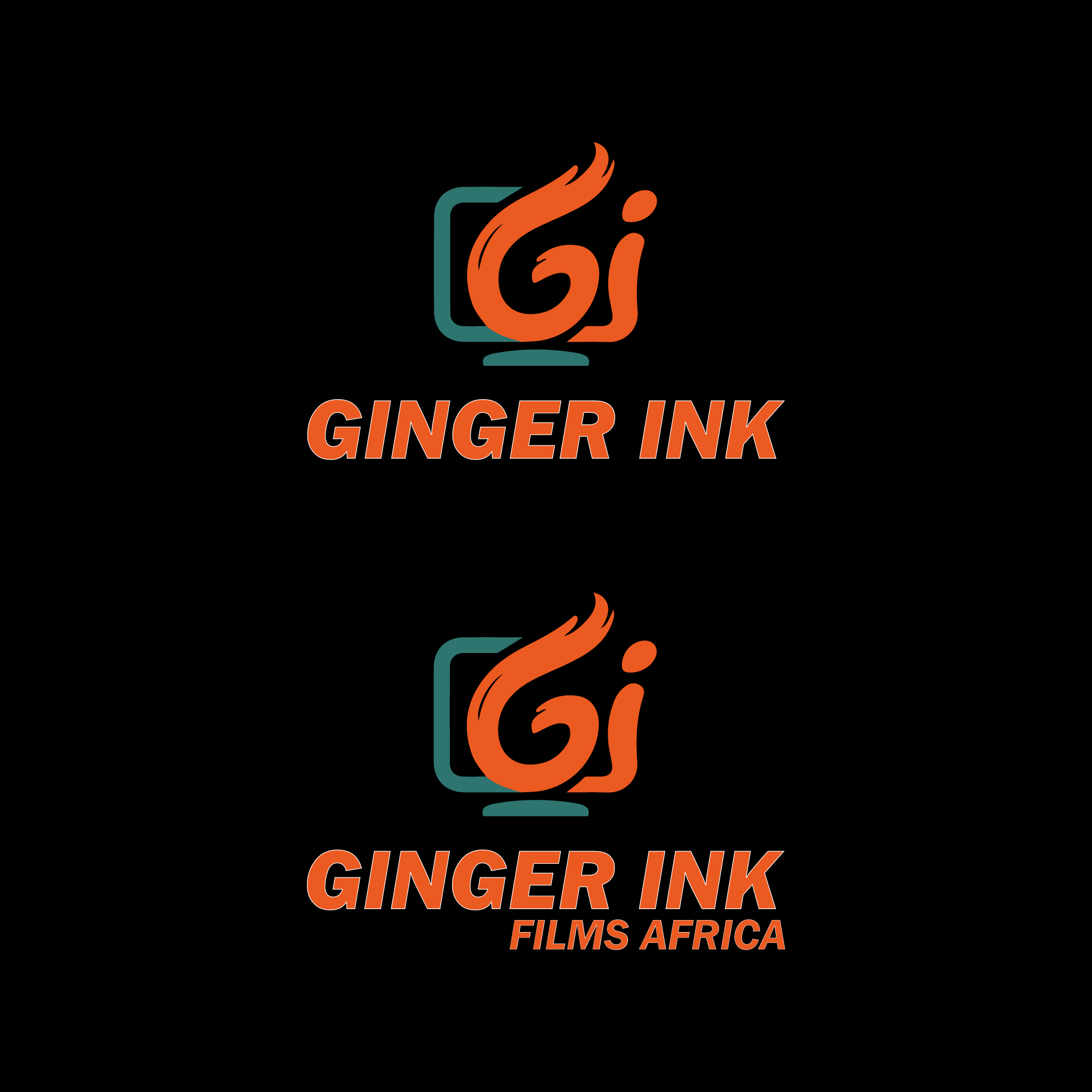 Logo-Design von KalamCreation1 für Ginger Ink Films Africa | Design #36714856