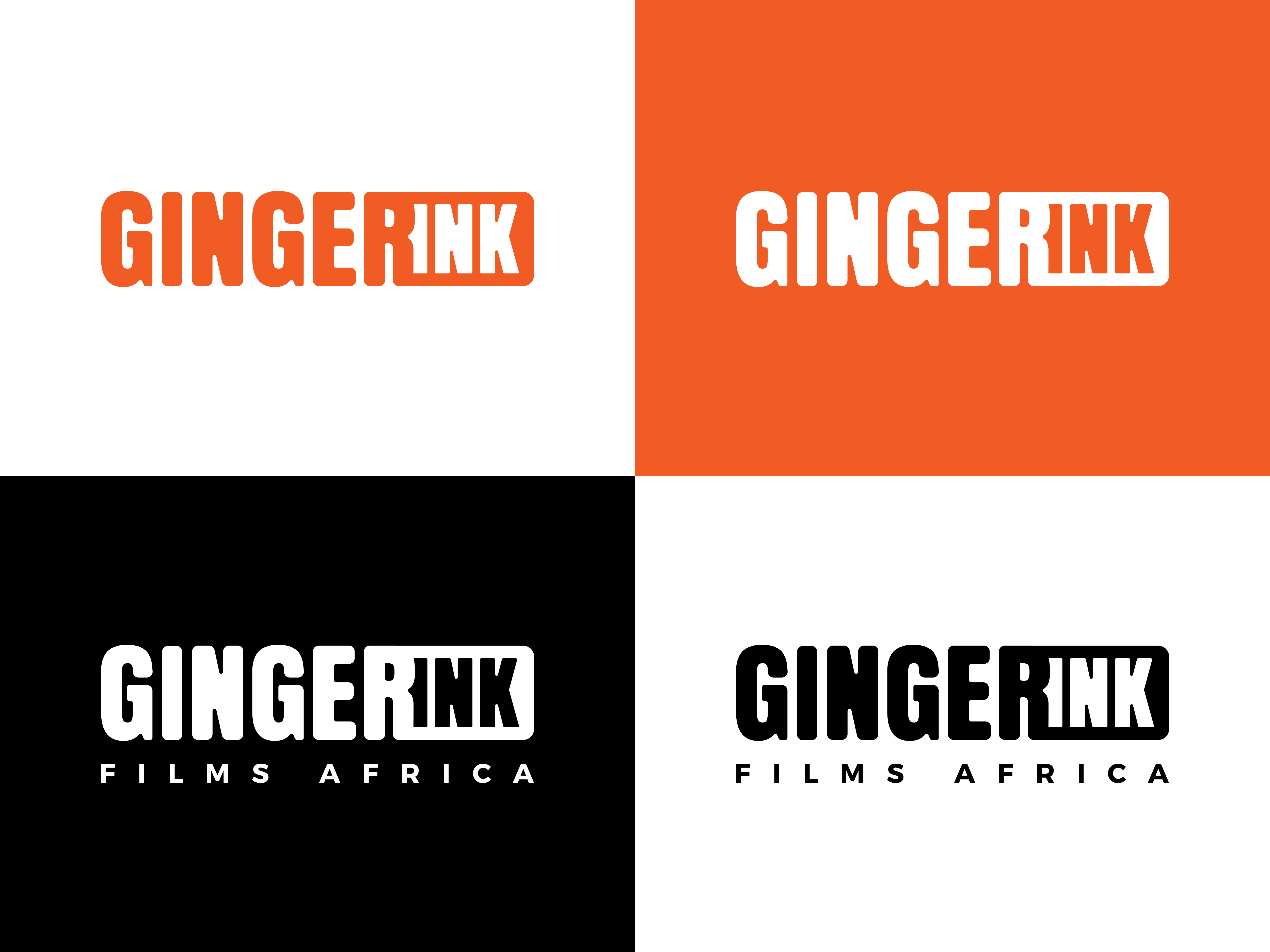 Logo Design by ArtTank for Ginger Ink Films Africa | Design #36708613