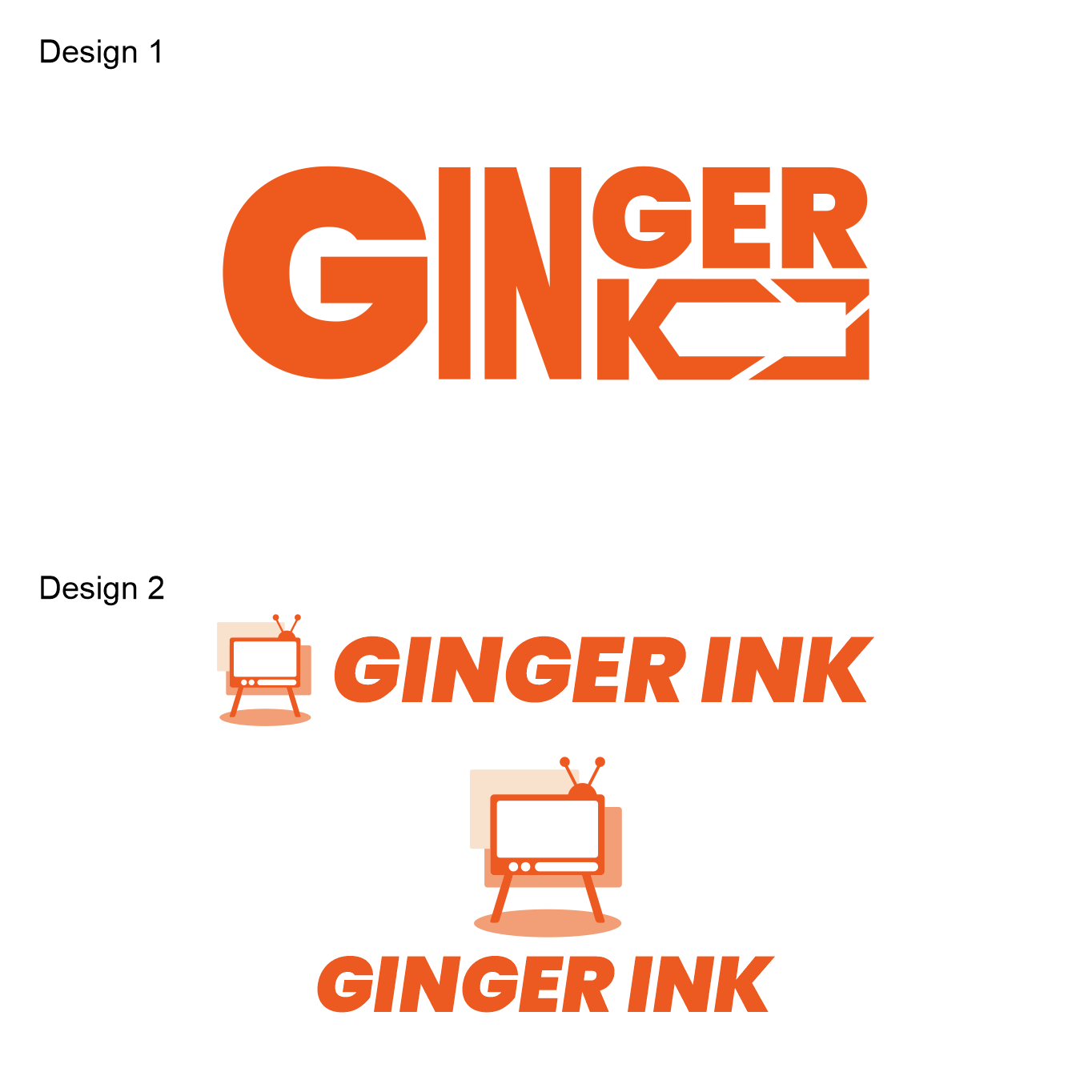 Logo Design by Pixel Sprout for Ginger Ink Films Africa | Design #36704660