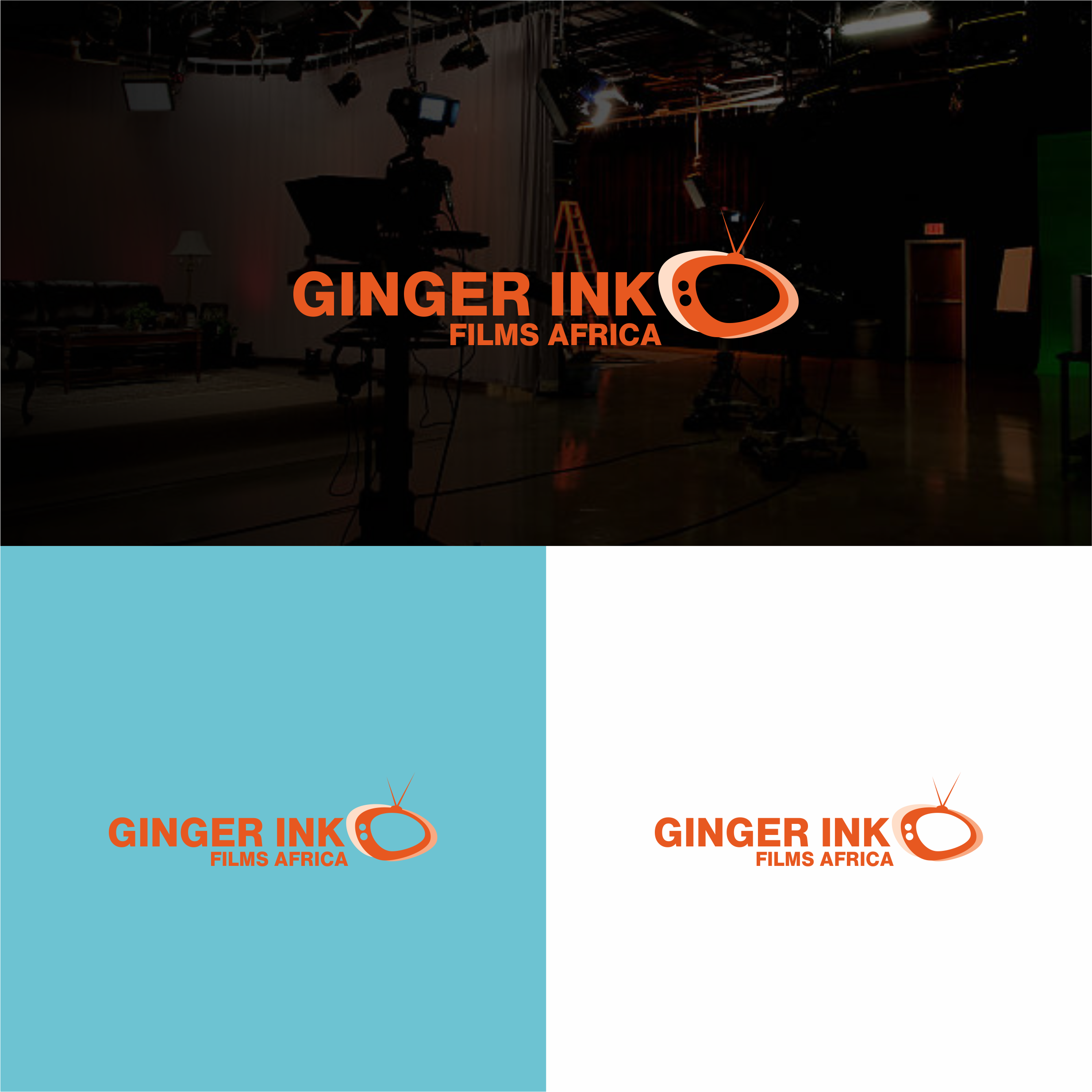 Diseño de Logo por achil78 para Ginger Ink Films Africa | Diseño #36709218
