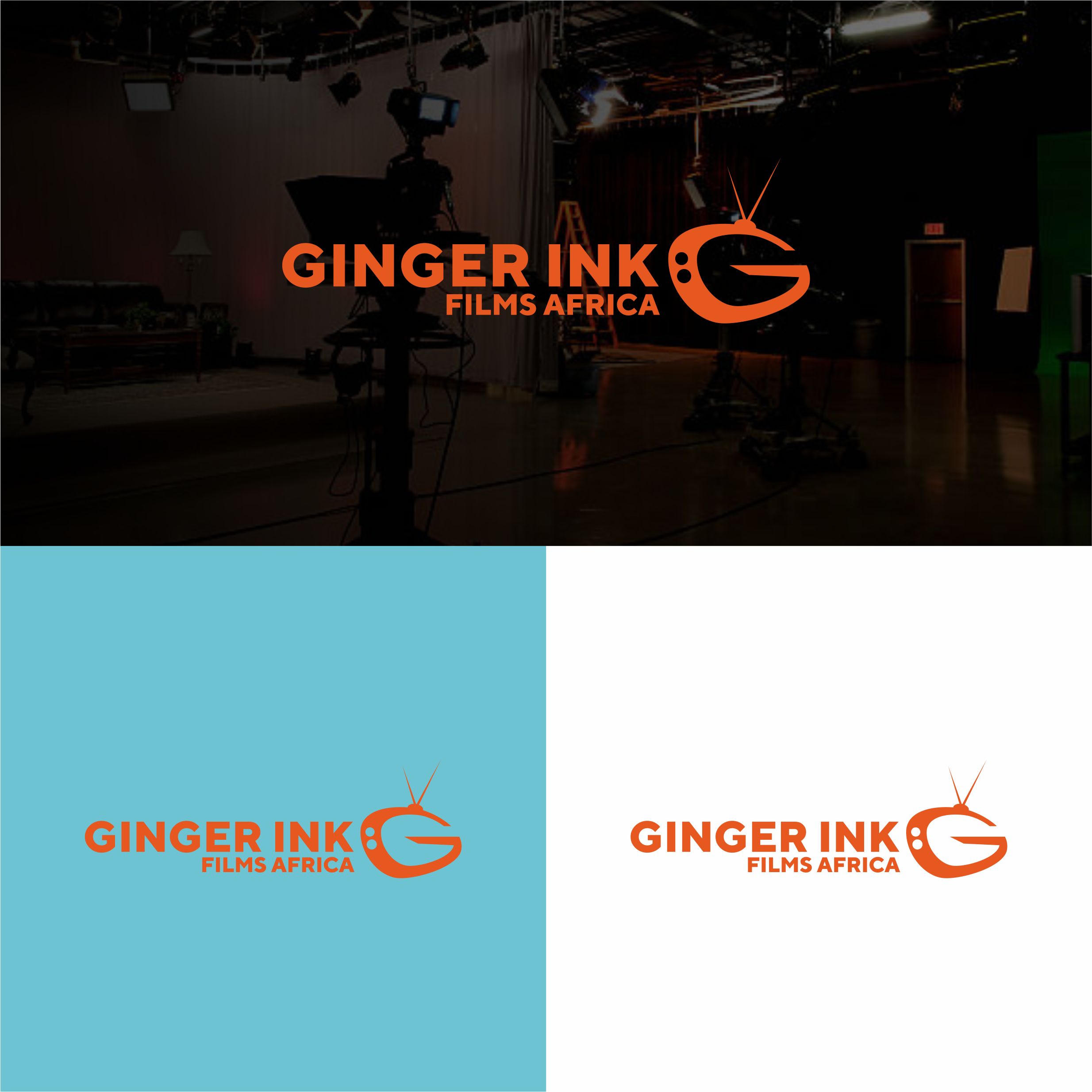 Diseño de Logo por achil78 para Ginger Ink Films Africa | Diseño #36709227