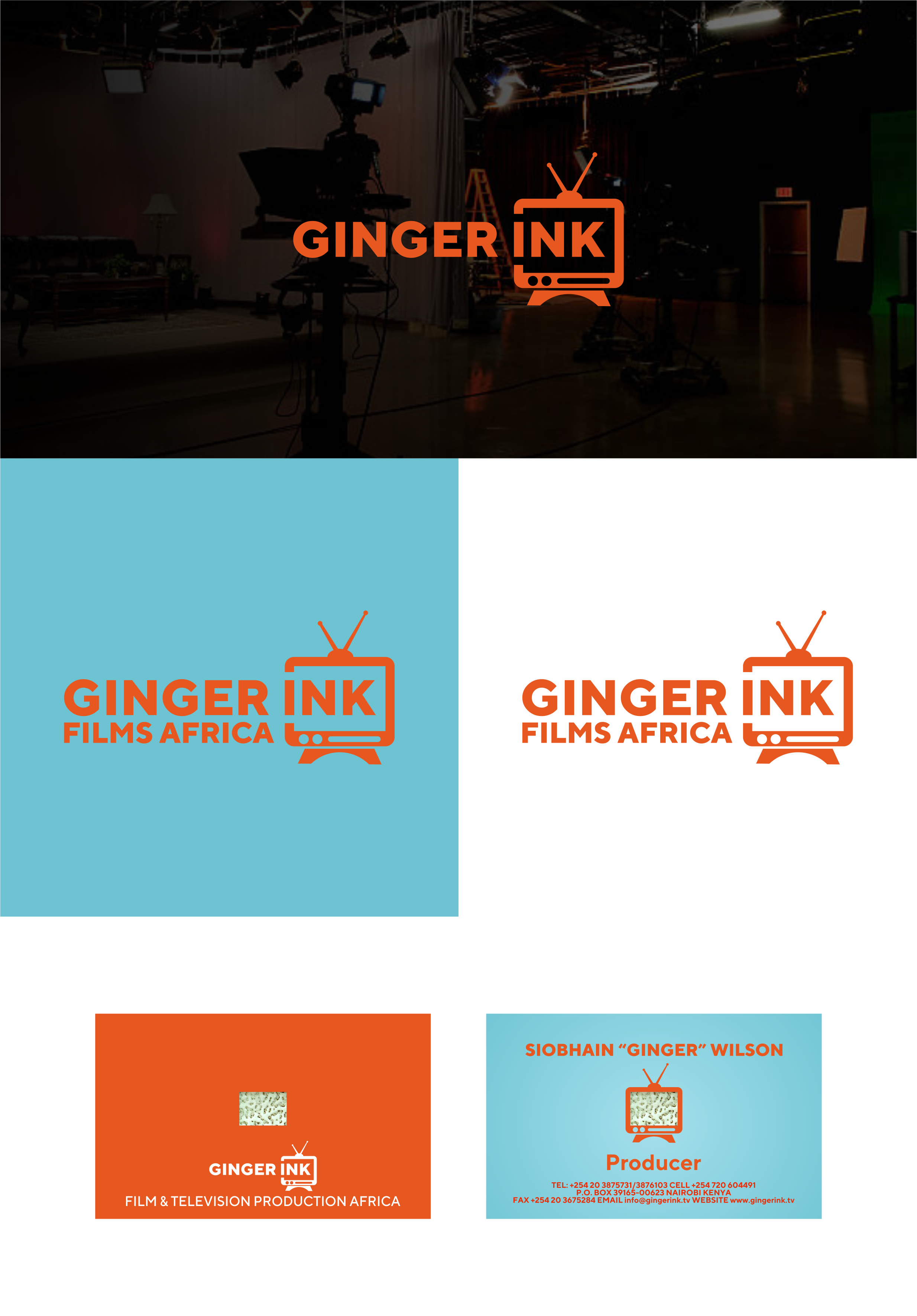 Logo-Design von achil78 für Ginger Ink Films Africa | Design #36724097