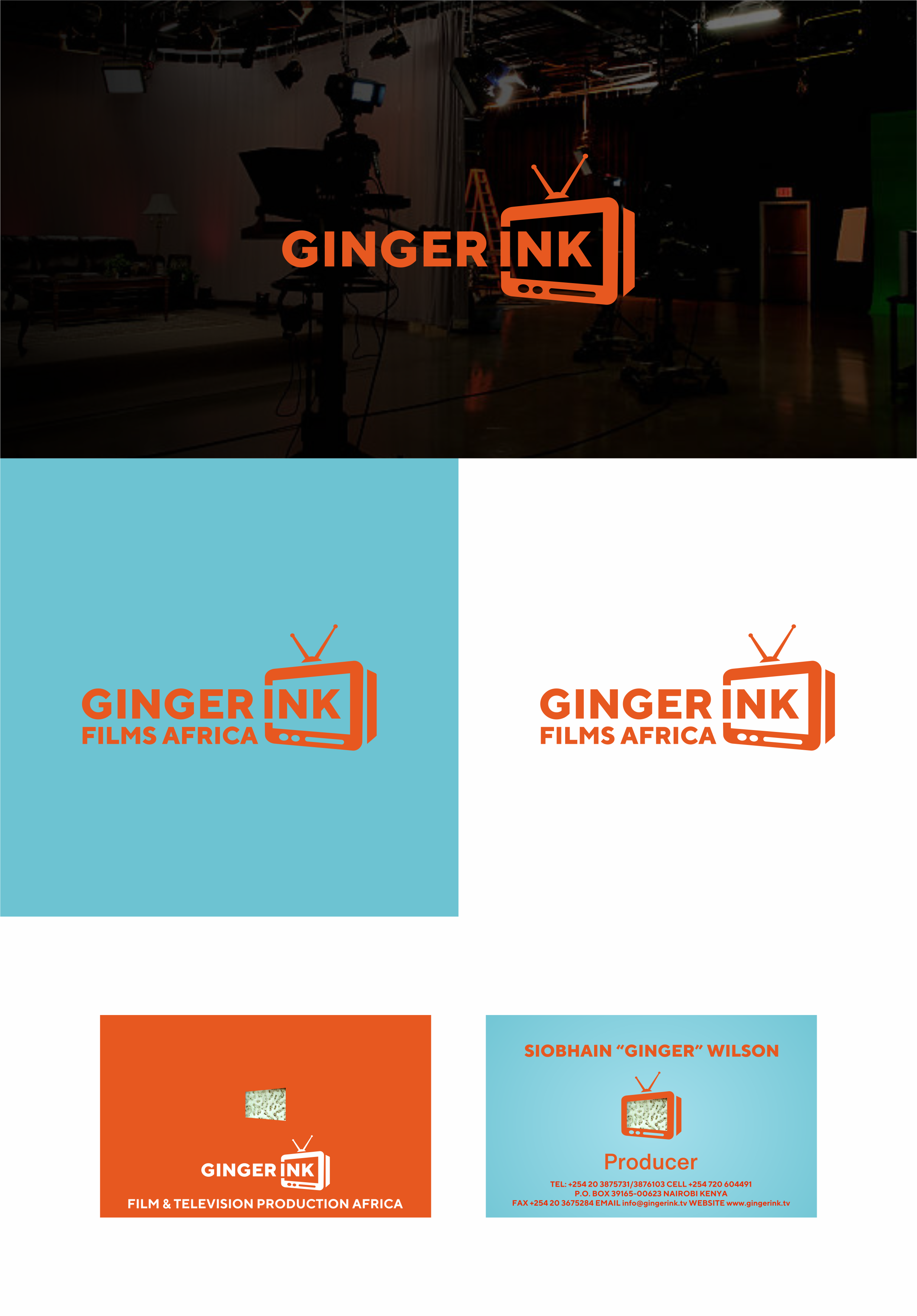 Logo-Design von achil78 für Ginger Ink Films Africa | Design #36724119