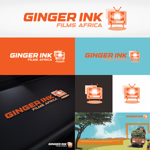 Logo-Design von UP_Creative für Ginger Ink Films Africa | Design: #36739772