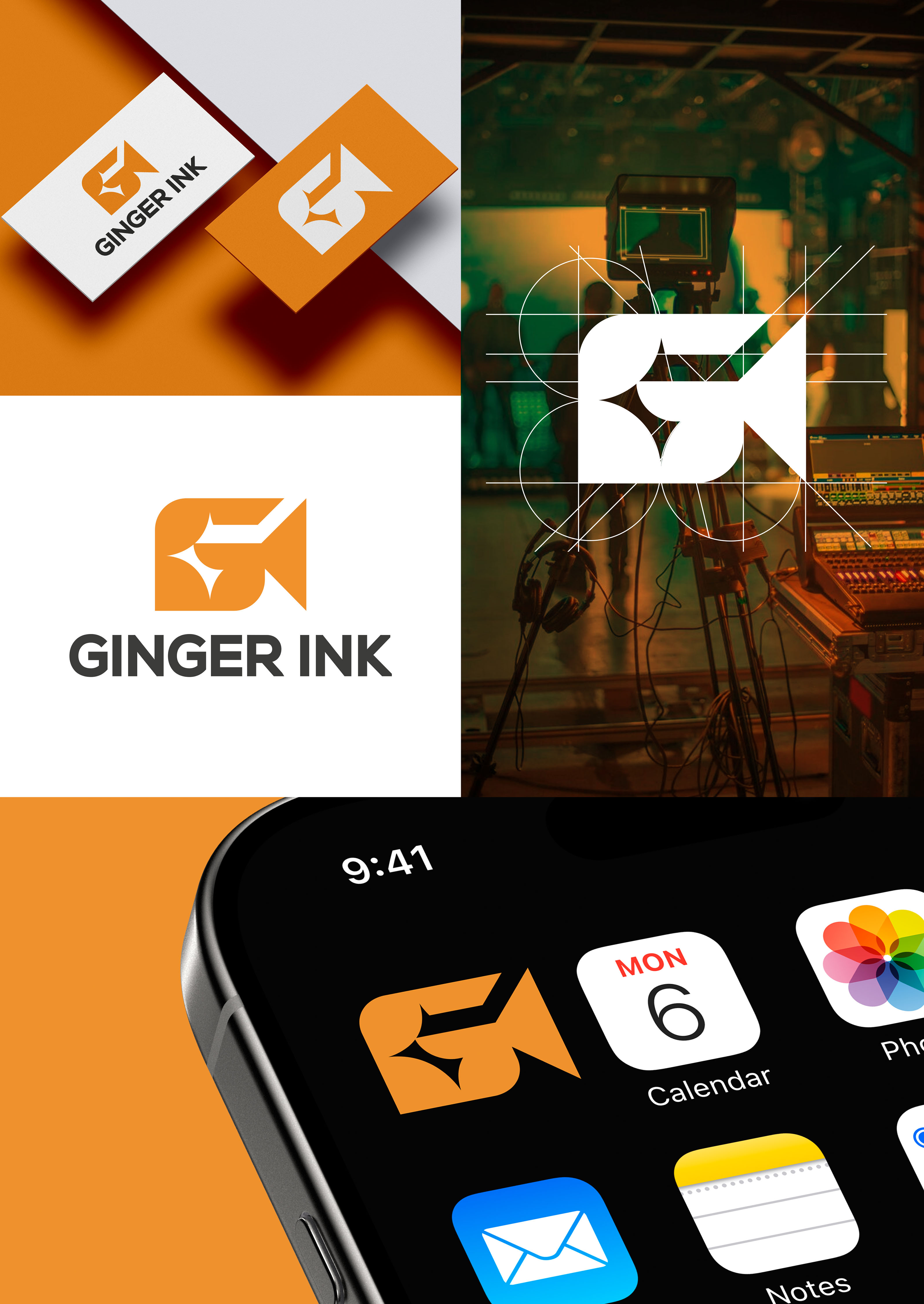 Diseño de Logo por aexoagency para Ginger Ink Films Africa | Diseño #36706042