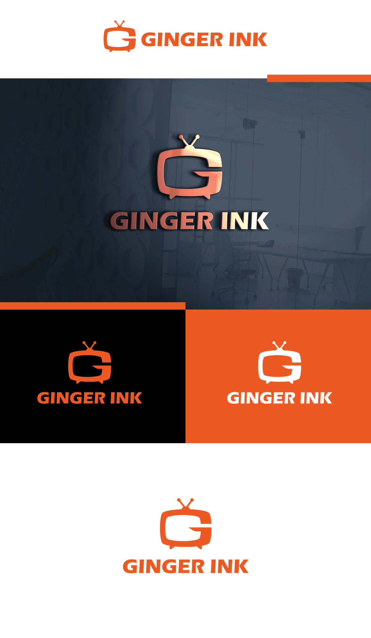 Diseño de Logo por creativepix para Ginger Ink Films Africa | Diseño #36705008
