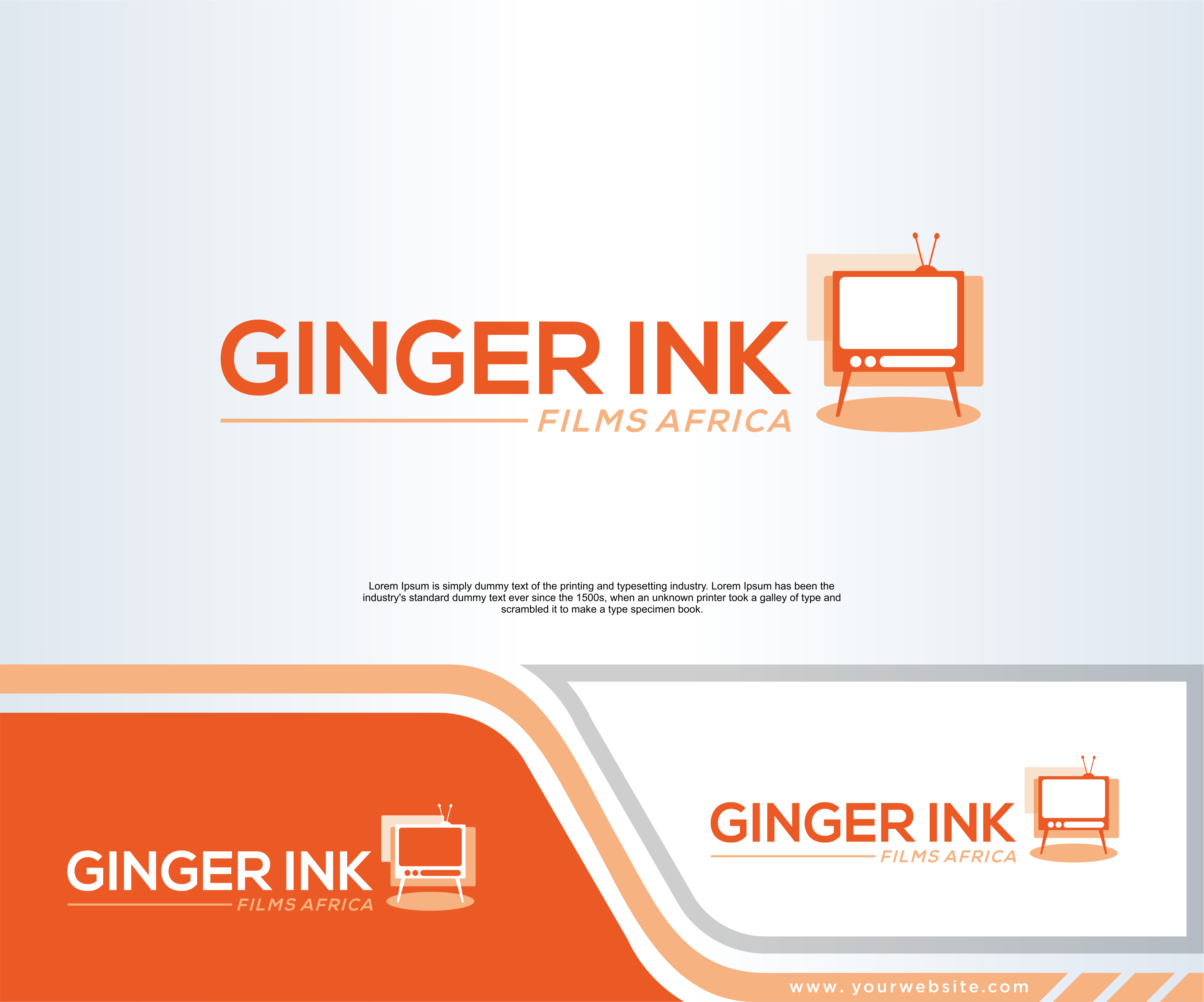 Logo Design by dobleh_creative for Ginger Ink Films Africa | Design #36707820