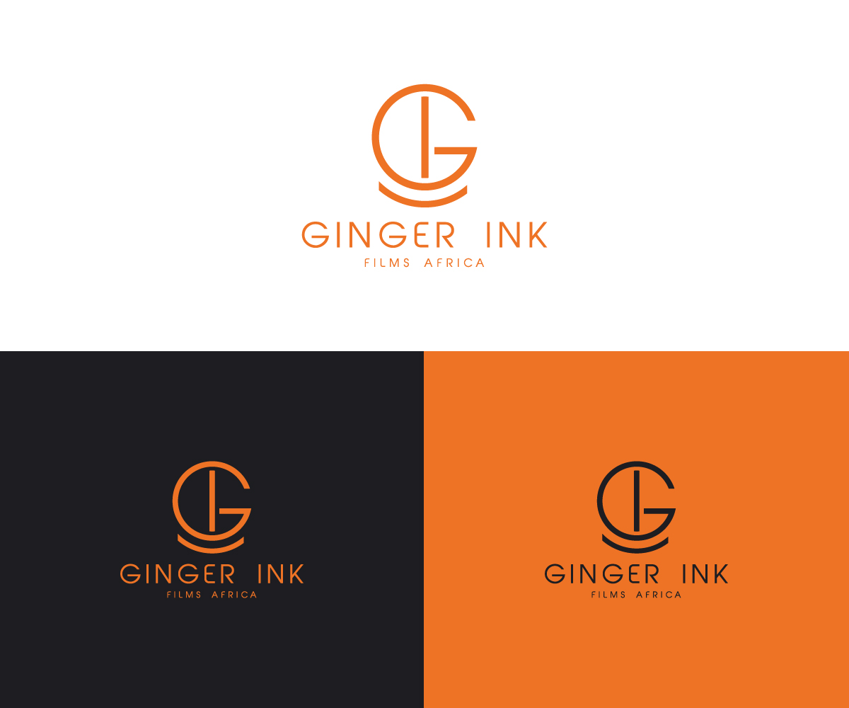 Diseño de Logo por Ansh Design para Ginger Ink Films Africa | Diseño #36705920