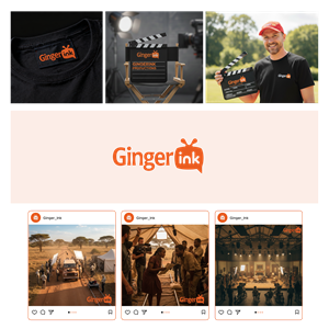 Logo-Design von Daven für Ginger Ink Films Africa | Design: #36718790
