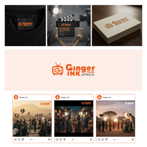 Logo-Design von Daven für Ginger Ink Films Africa | Design: #36724496
