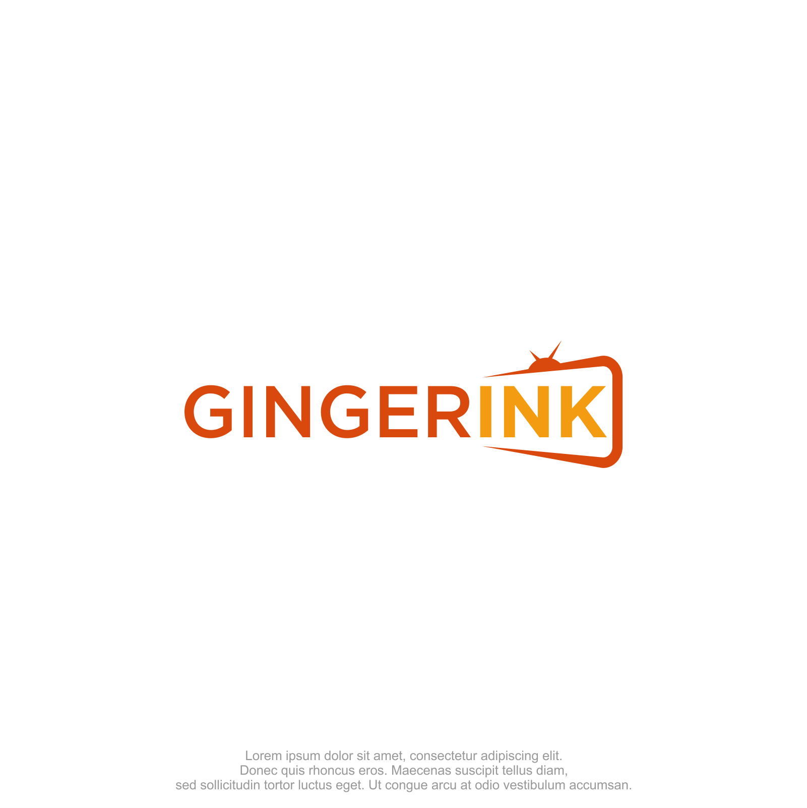 Logo Design by M.Syaiful Huda for Ginger Ink Films Africa | Design #36706493