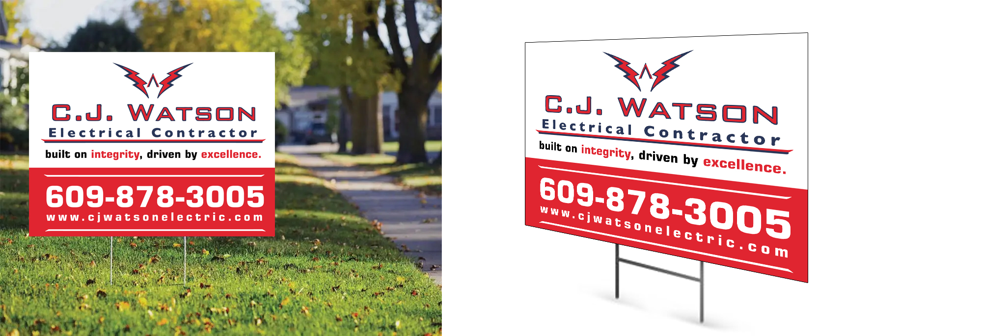 Diseño de Señalética por uk para CJ Watson Electrical Contractor | Diseño #36695230