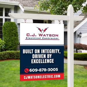 Diseño de Señalética por WellDesign para CJ Watson Electrical Contractor | Diseño: #36695348