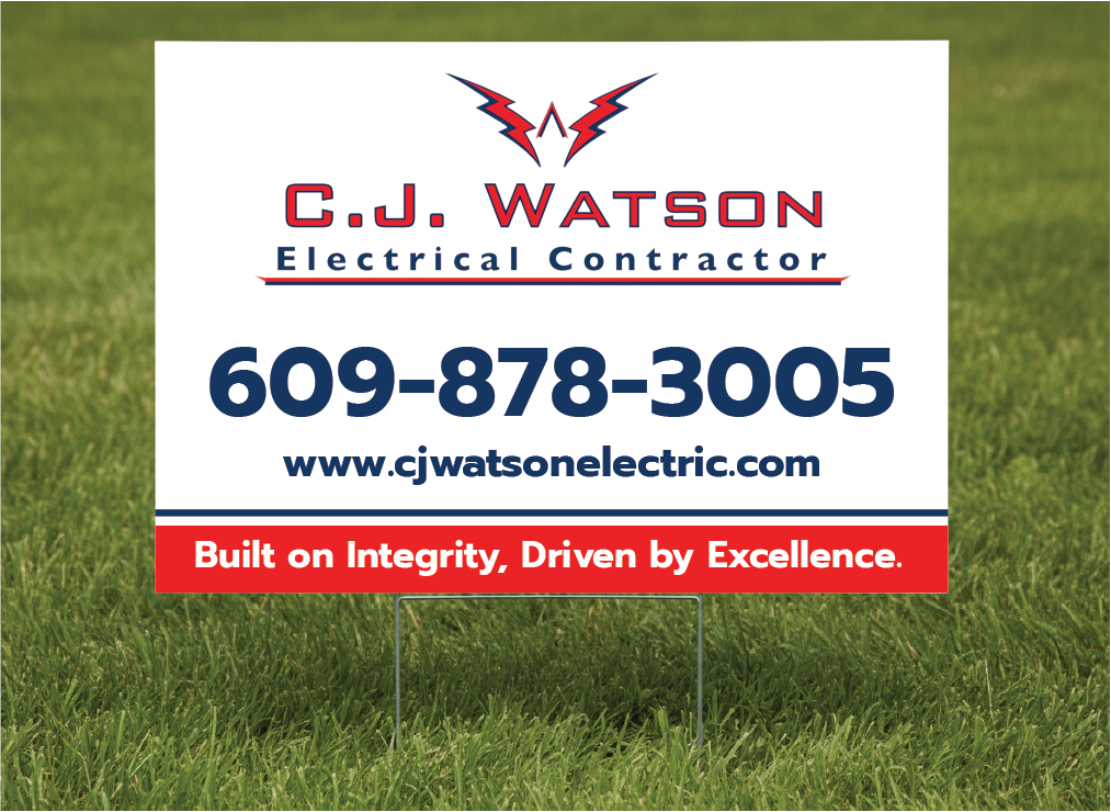 Diseño de Señalética por sumdes para CJ Watson Electrical Contractor | Diseño #36694829