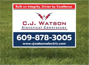 Diseño de Señalética por sumdes para CJ Watson Electrical Contractor | Diseño: #36694835