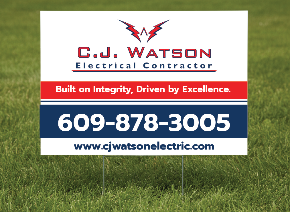 Design de Panneau par sumdes pour CJ Watson Electrical Contractor | Design #36694951