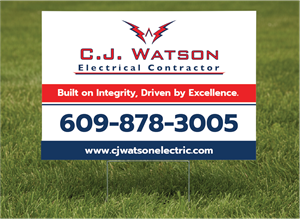 Diseño de Señalética por sumdes para CJ Watson Electrical Contractor | Diseño: #36694960