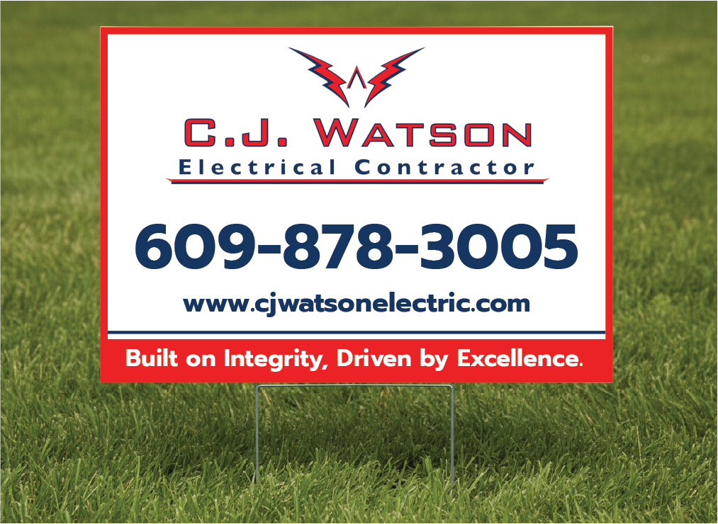 Diseño de Señalética por sumdes para CJ Watson Electrical Contractor | Diseño #36694965