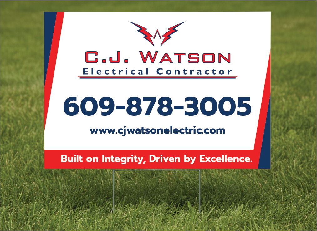 Diseño de Señalética por sumdes para CJ Watson Electrical Contractor | Diseño #36694989
