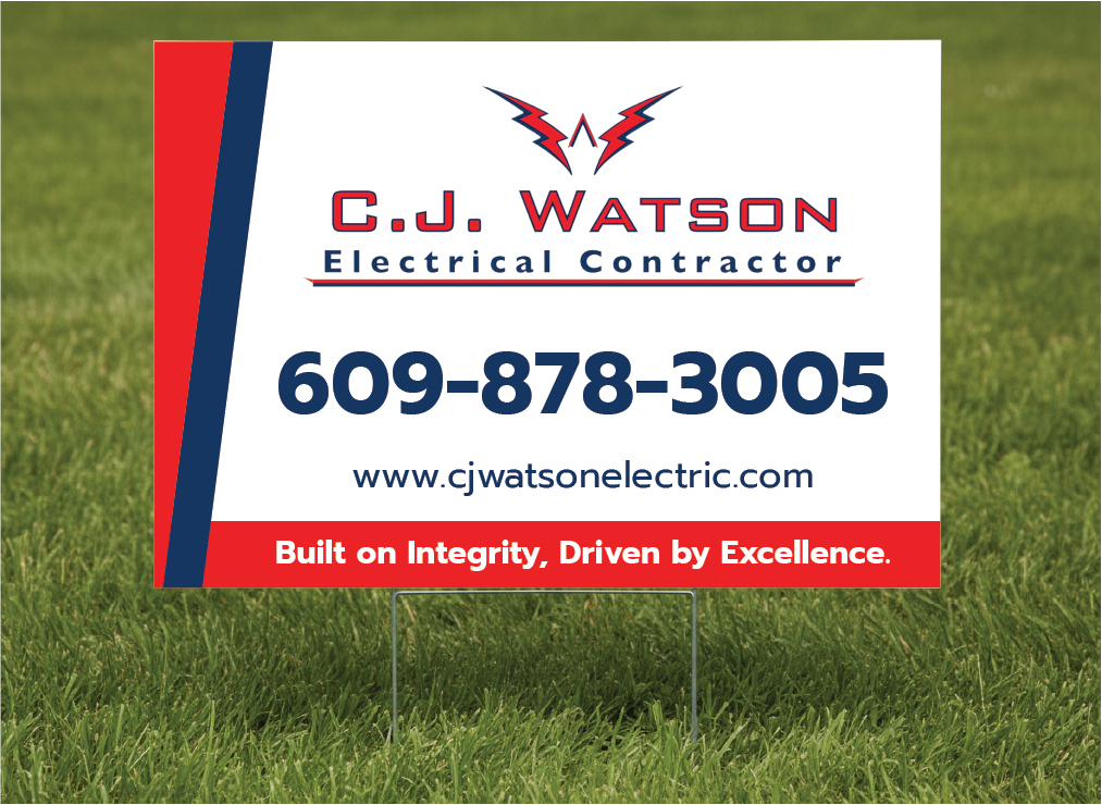 Design de Panneau par sumdes pour CJ Watson Electrical Contractor | Design #36696760