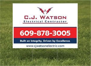 Diseño de Señalética por sumdes para CJ Watson Electrical Contractor | Diseño: #36696770