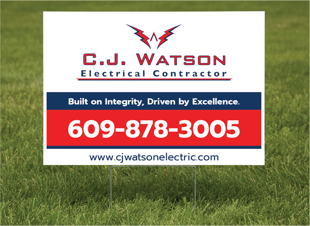 Diseño de Señalética por sumdes para CJ Watson Electrical Contractor | Diseño #36696777