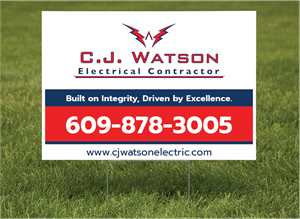 Diseño de Señalética por sumdes para CJ Watson Electrical Contractor | Diseño: #36696777