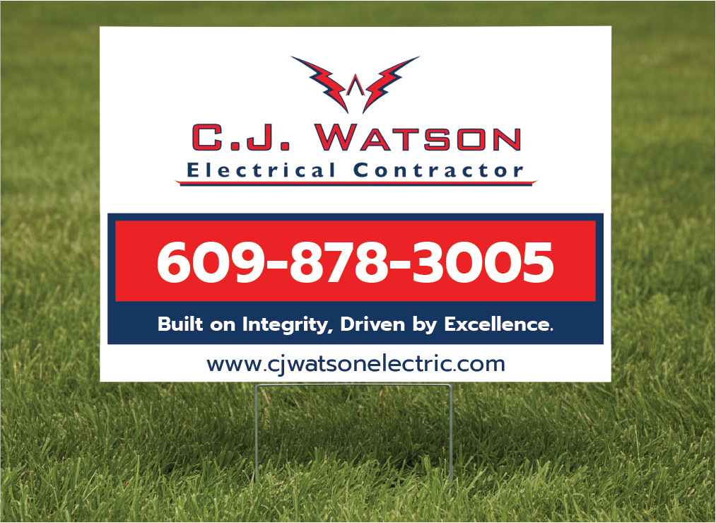 Design de Panneau par sumdes pour CJ Watson Electrical Contractor | Design #36696814
