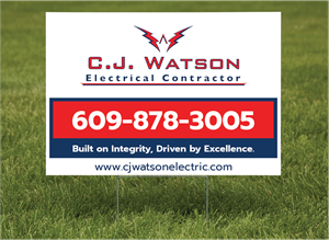 Diseño de Señalética por sumdes para CJ Watson Electrical Contractor | Diseño: #36696814