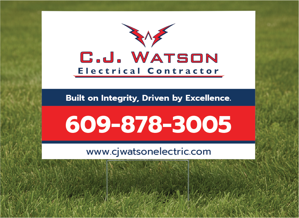 Design de Panneau par sumdes pour CJ Watson Electrical Contractor | Design #36696816