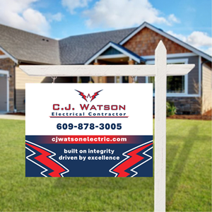 Diseño de Señalética por SL Designer para CJ Watson Electrical Contractor | Diseño: #36694280