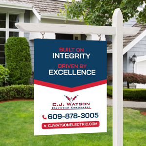 Diseño de Señalética por saurov para CJ Watson Electrical Contractor | Diseño: #36696243