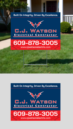 Diseño de Señalética por ARTOGRAPHY para CJ Watson Electrical Contractor | Diseño: #36697221
