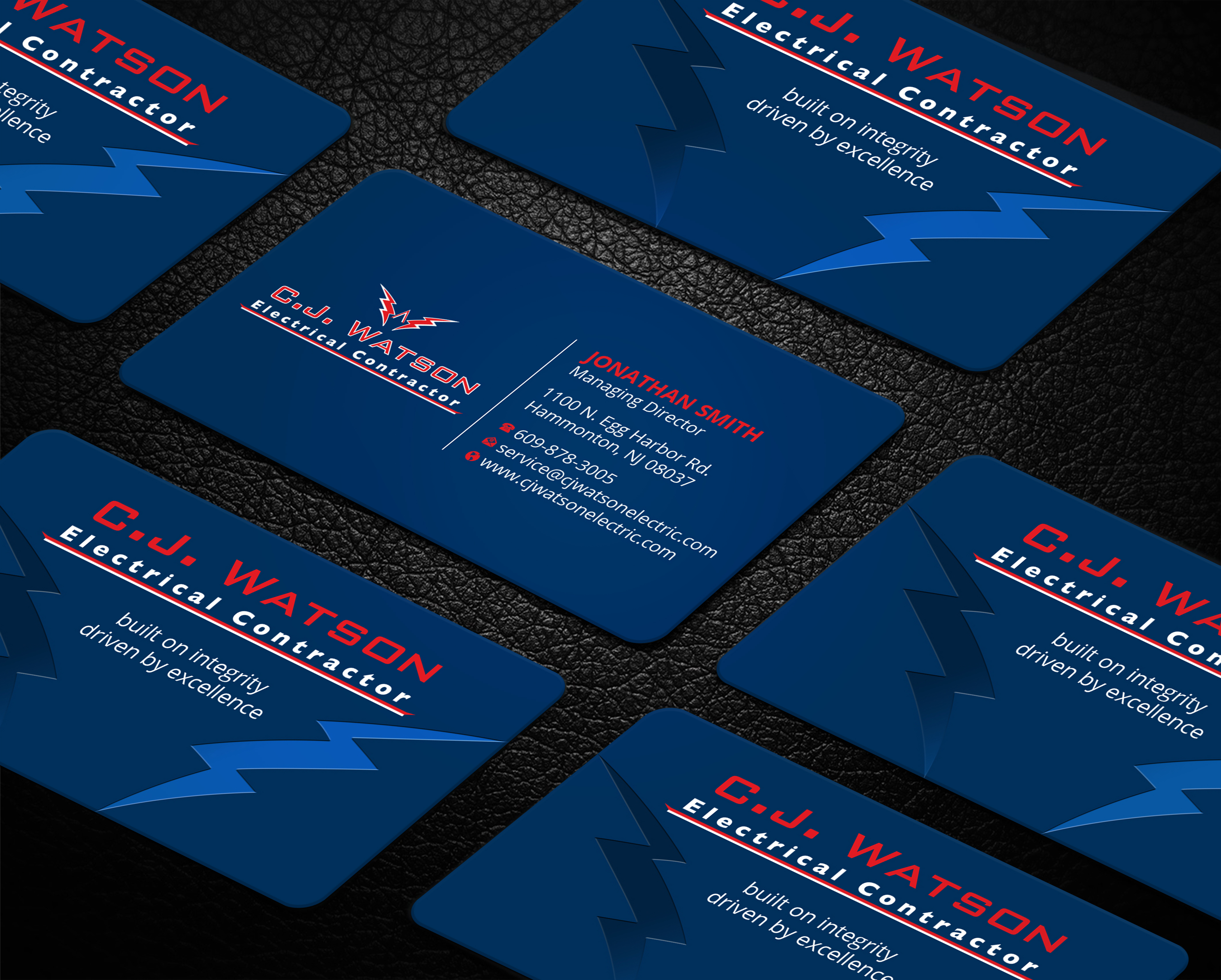 Design de Panneau par Imagine design000 pour CJ Watson Electrical Contractor | Design #36695068