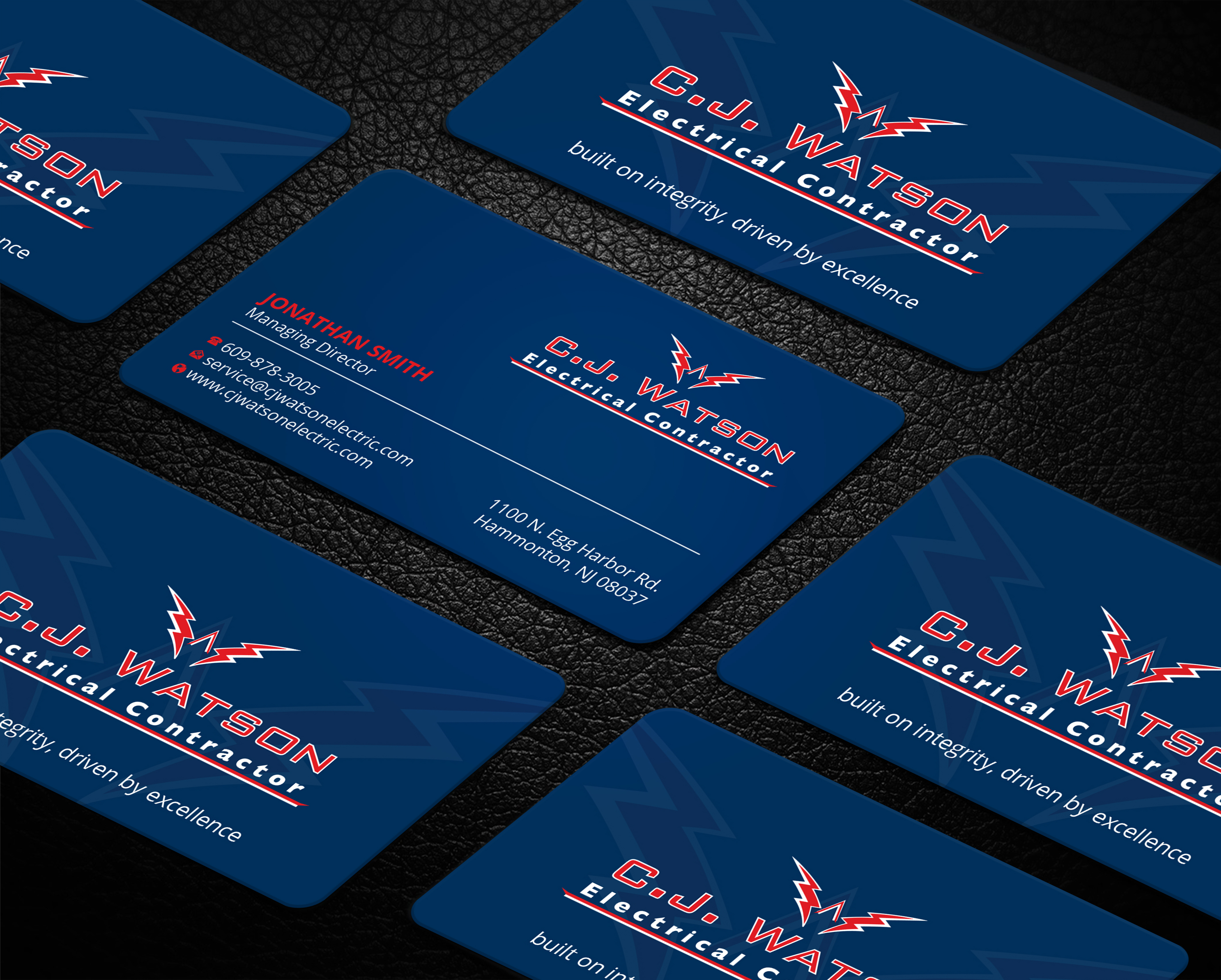 Design de Panneau par Imagine design000 pour CJ Watson Electrical Contractor | Design #36695070