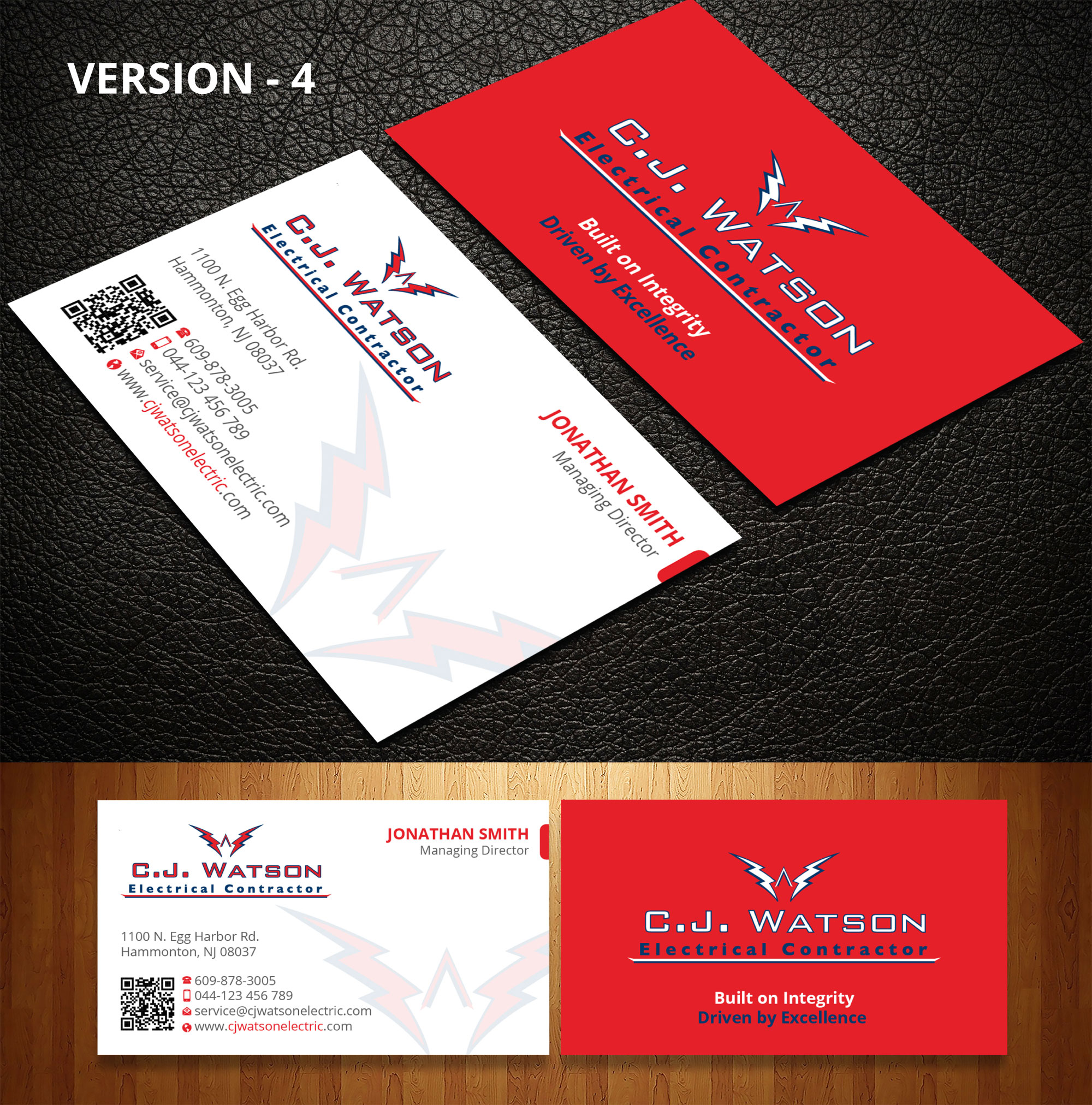 Signage Design by Imagine design000 for CJ Watson Electrical Contractor | Design #36708017