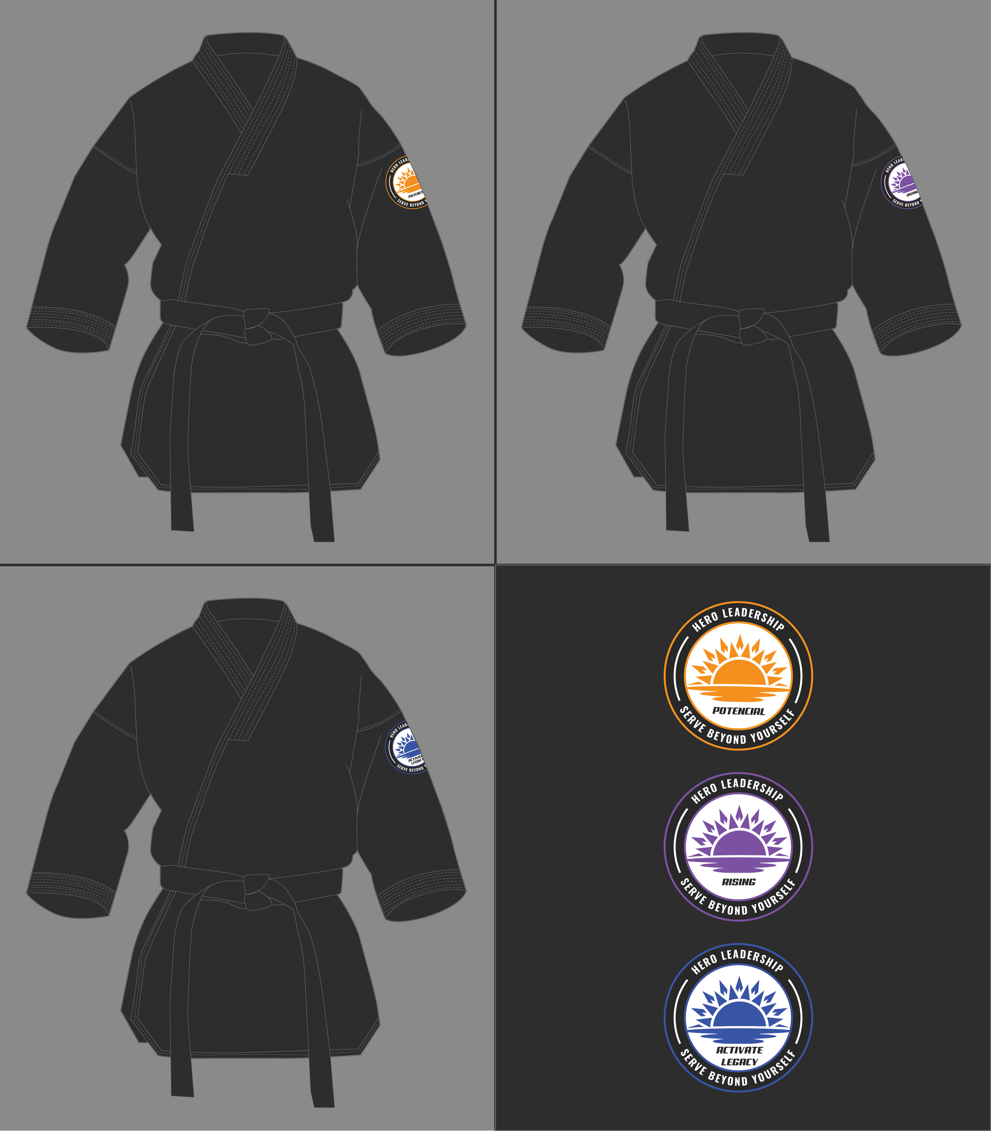 Graphic Design by Alike for Kick Fire Martial Arts  | Design #36697121