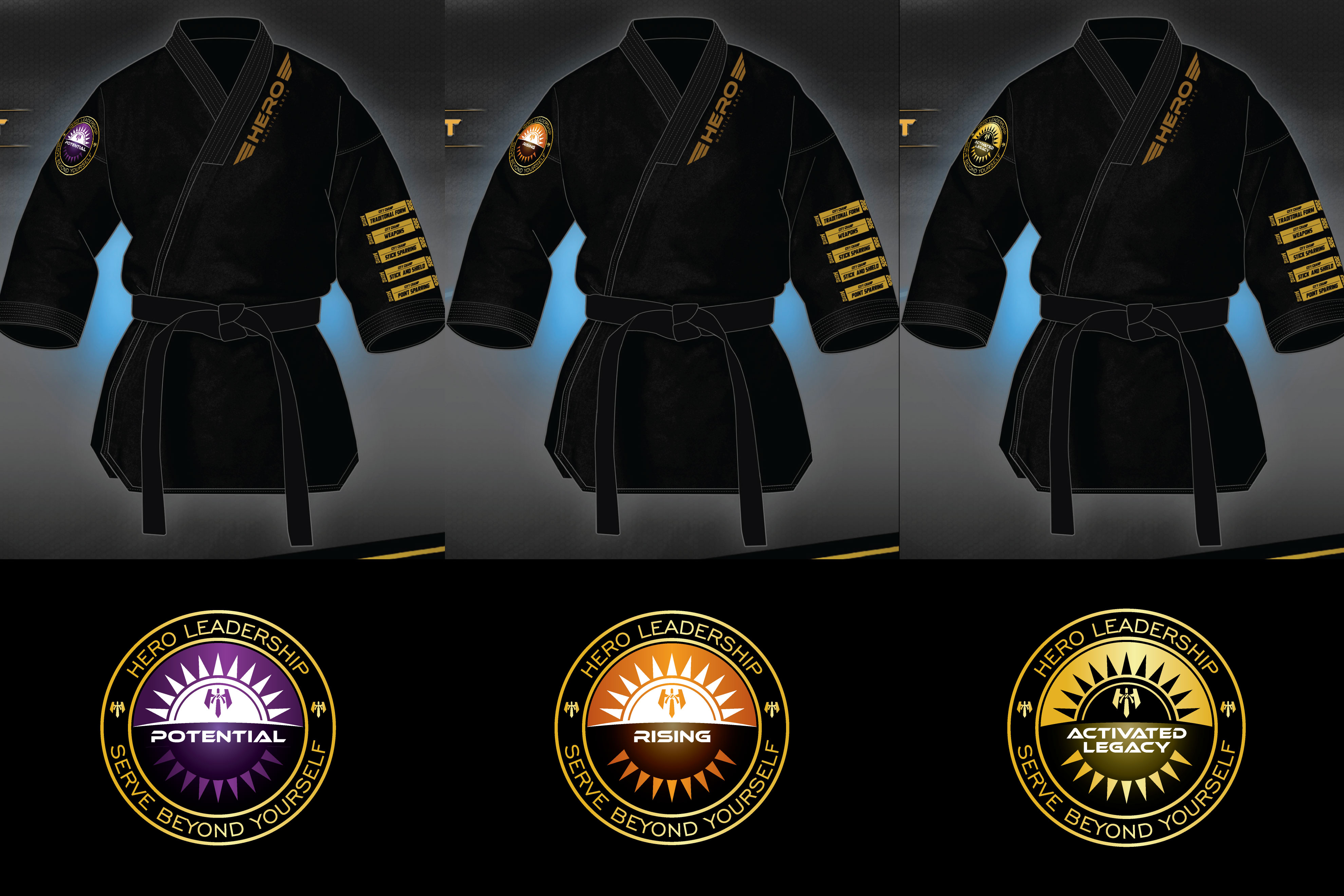 Graphic Design by Impressive Designs for Kick Fire Martial Arts  | Design #36695736