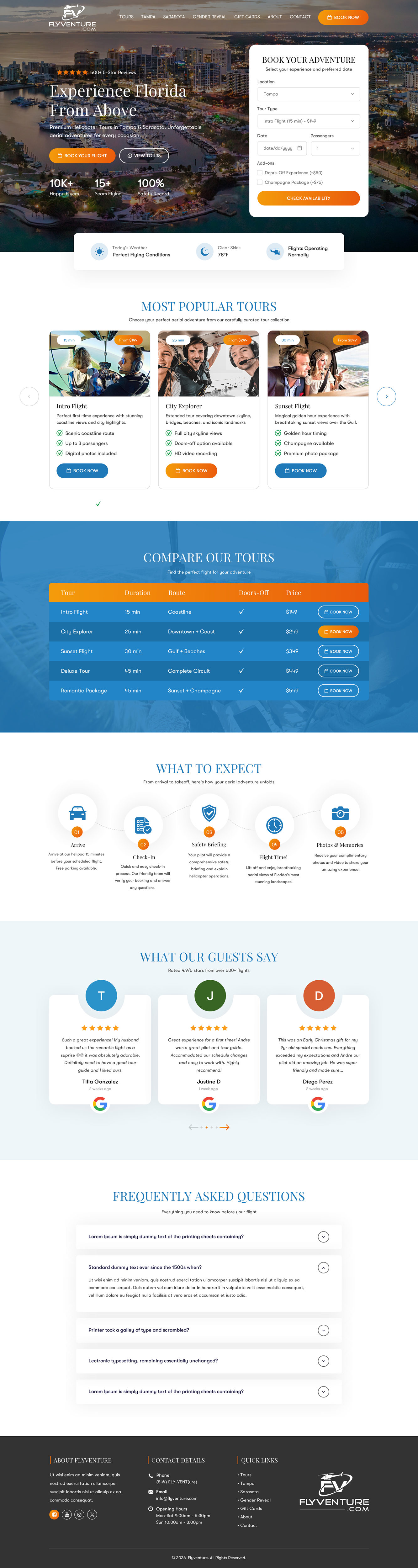 Wordpress Design by Sbss for Heli Aviation Florida, LLC | Design: #36705335