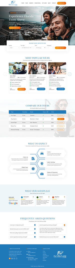 Design Wordpress par Sbss pour flyVENTURE, LLC | Design : #36705601