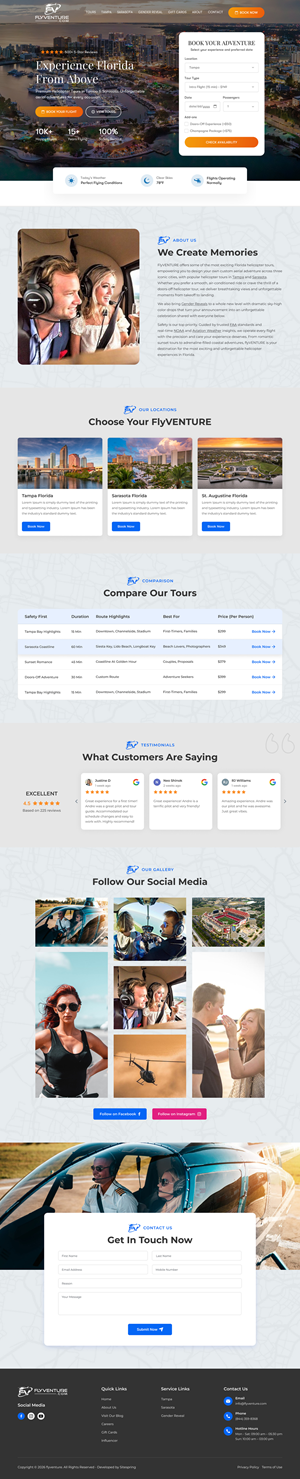 Design Wordpress par Sbss pour flyVENTURE, LLC | Design : #36706235