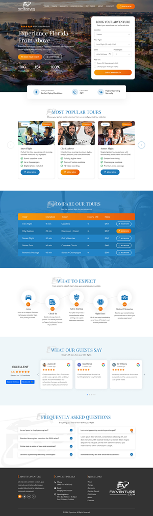 Design Wordpress par Sbss pour flyVENTURE, LLC | Design : #36721212