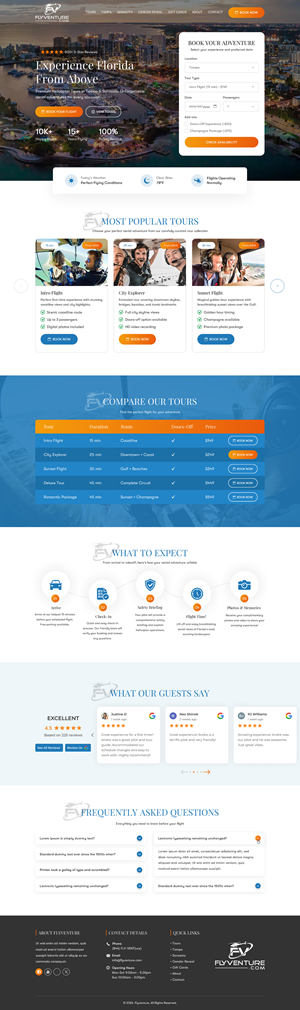 Design Wordpress par Sbss pour flyVENTURE, LLC | Design : #36732060