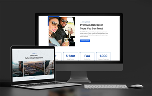 Wordpress Design by Design Reflector for Heli Aviation Florida, LLC | Design #36734089