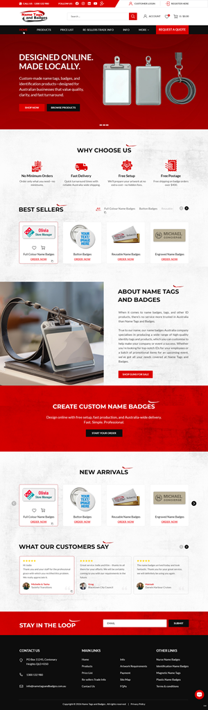 Web Design by pb for this project | Design: #36711968